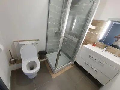 Salle de bains dans l'établissement Le studio 40