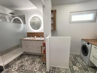 Plan de l'établissement Maison 5 pers neuve 300m de la mer