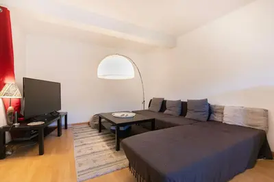 Coin salon dans l'établissement Alden Park - T3 Spacieux et Agréable