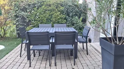 Jardin de l'établissement La maison de Jade