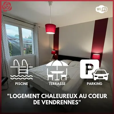 Plan de l'établissement Domaine des 5 Roses - Rose Rouge
