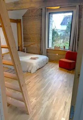 Un ou plusieurs lits dans un hébergement de l'établissement Hébergement indépendant centre bourg