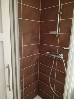 Salle de bains dans l'établissement Appartement vue mer 4 personnes