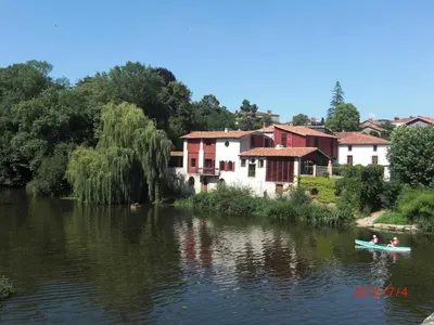Paysage naturel près de la maison de vacances
