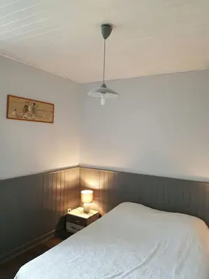 Un ou plusieurs lits dans un hébergement de l'établissement AU FIL DU TEMPS VENDEE location saisonnière