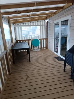 Plan de l'établissement MH F101 Camping Bois Masson