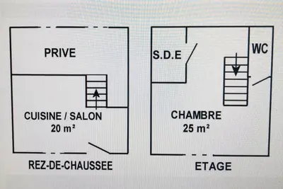 Plan de l'établissement Gîte le Saint Couette 4 étoiles, charme & confort chic