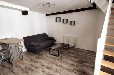 Coin salon dans l'établissement Hypercentre, proche halage et rue principale