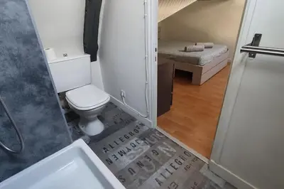 Salle de bains dans l'établissement Hypercentre, proche halage et rue principale