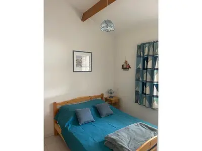 Un ou plusieurs lits dans un hébergement de l'établissement Maison accueillante à Saint Jean de Monts avec piscine collective - FR-1-323-553