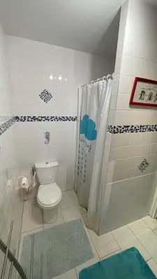 Salle de bains dans l'établissement Chez lolo