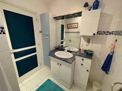 Salle de bains dans l'établissement Chez lolo