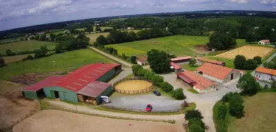 Paysage naturel près de la maison de vacances