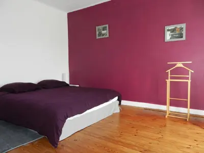 Un ou plusieurs lits dans un hébergement de l'établissement Chambre d'hôtes Au bout de l'île - La toue sablière