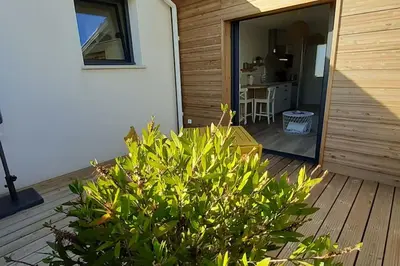Terrasse ou espace extérieur de l'établissement Charmant studio Bernerie-en-Retz