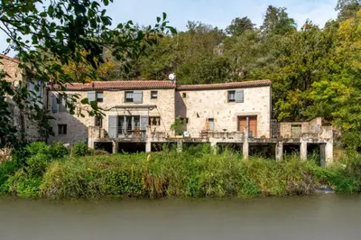 Paysage naturel près de la maison de vacances
