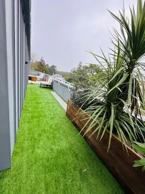 Jardin de l'établissement coup de coeur rooftop vertou proche Nantes