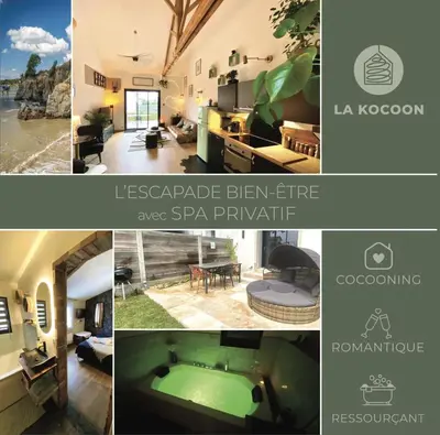 Plan de l'établissement Escapade détente proche plage avec Spa privé