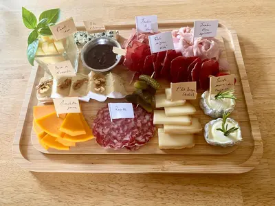 Nourriture dans la maison de vacances ou à proximité