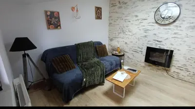 Coin salon dans l'établissement La maisonette Mellona