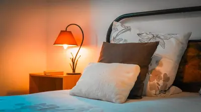 Un ou plusieurs lits dans un hébergement de l'établissement Chambre d'hôtes Sous Les Grands Chênes ZEN