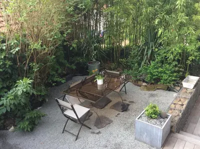 Jardin de l'établissement Appartement au bord de la Sèvre Nantaise