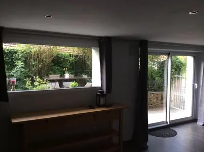 Jardin de l'établissement Appartement au bord de la Sèvre Nantaise