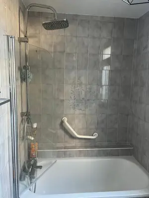 Salle de bains dans l'établissement Nantes Maison entière 5 lits La Coulée