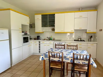 Cuisine ou kitchenette dans l'établissement Château Chevreuil