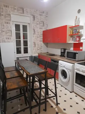 Cuisine ou kitchenette dans l'établissement Sweet home