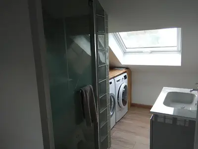 Cuisine ou kitchenette dans l'établissement L'Atelier