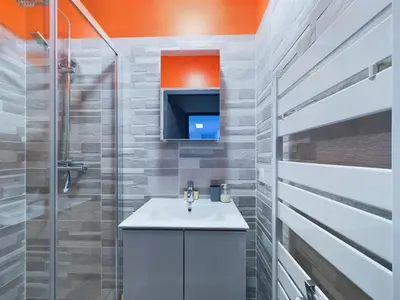 Salle de bains dans l'établissement St Hilaire de Riez, Maison de ville pour 6