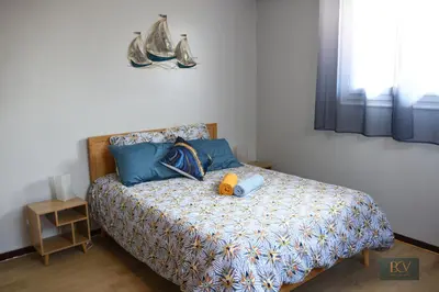 Un ou plusieurs lits dans un hébergement de l'établissement Le Gîte de Mellonia - 15 personnes - 20mn du Parc