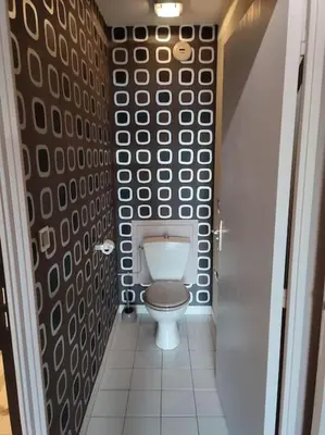 Salle de bains dans l'établissement Grand T2 lumineux avec parking