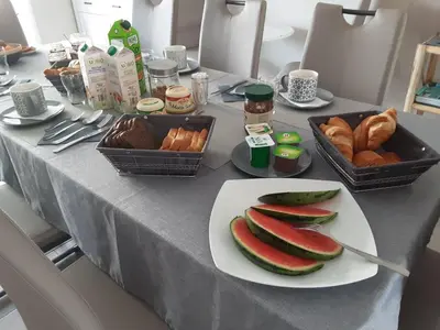 Nourriture dans le B&B/chambre d'hôtes ou à proximité