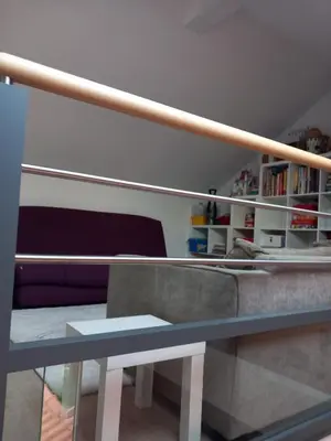 Coin salon dans l'établissement Appartement spacieux 2 Pers- 4 Max