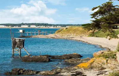 Paysage naturel près de la maison de vacances