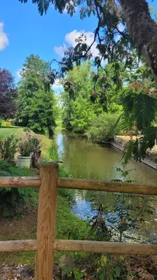 Paysage naturel près de la maison de vacances