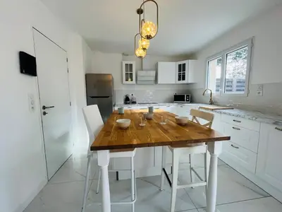 Cuisine ou kitchenette dans l'établissement Casa Contemporaine