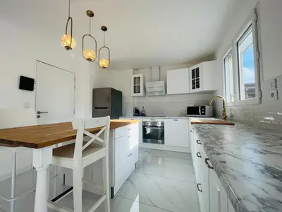 Cuisine ou kitchenette dans l'établissement Casa Contemporaine