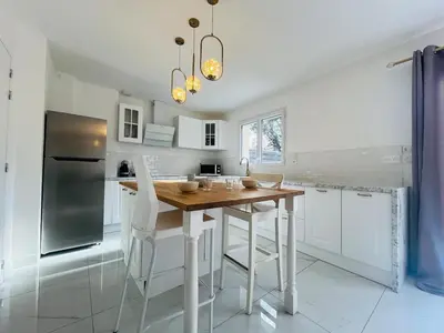 Cuisine ou kitchenette dans l'établissement Casa Contemporaine