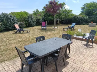 Jardin de l'établissement Le Secret des Marees
