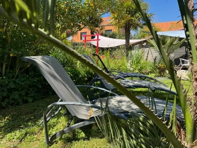 Jardin de l'établissement Domus 26 Chambre Occidens DUO