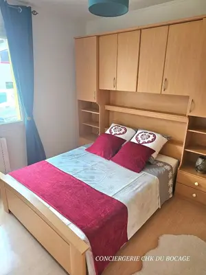 Un ou plusieurs lits dans un hébergement de l'établissement La Casa - Gîte familal - 15min from Puy duFou