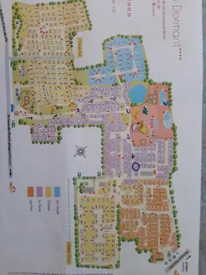 Plan de l'établissement Mobil-home Le Bora Bora 202