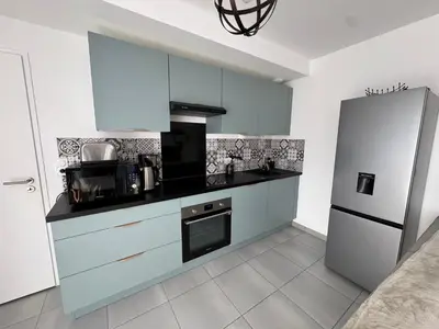 Cuisine ou kitchenette dans l'établissement Casa Nomana 4 chambres
