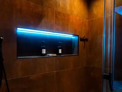 Plan de l'établissement Le Voluptueux - Sauna - Jacuzzi - Centre-Ville