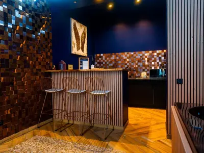 Plan de l'établissement Le Voluptueux - Sauna - Jacuzzi - Centre-Ville
