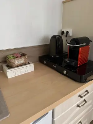 Cuisine ou kitchenette dans l'établissement Séjournez dans un Charmant Appartement de 40 m
