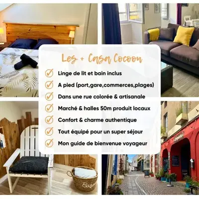 Casa Cocon -Charmant T3-plages